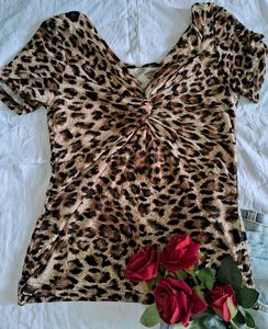 Animal Print Top