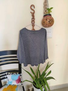 Grey sequence Cardigan