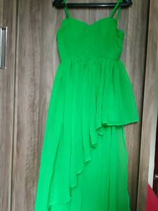 Green Party Dress
