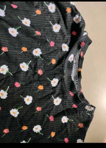 Flower Print Tee