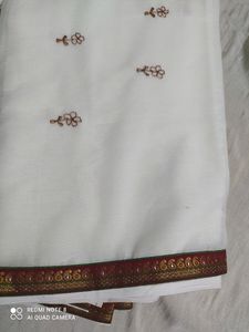 White Saree 🤍