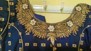 Royal Blue Colour Chudidhar Top