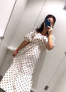 Polka Dot Maxi Dress (Zudio Brand)