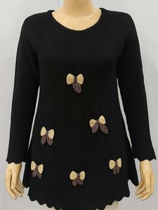 Charming Black Knit Sweater