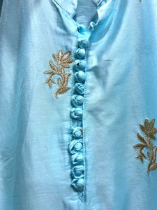 Cotton silk Kurta