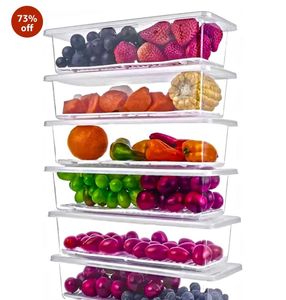 Organizer Boxes For Fridge - Set of 8