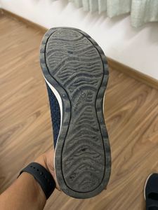 Skechers Navy Mary Jane Sneakers