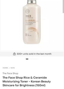 The Face Shop Rice &amp; Cosrx