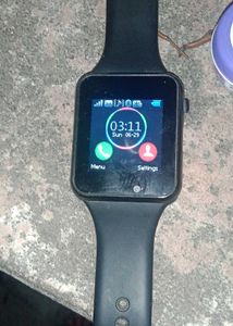 Black Smart Watch Sim Watc Plus 4 K Camera
