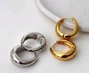 Gold and Silver Small Chunky Hoops -