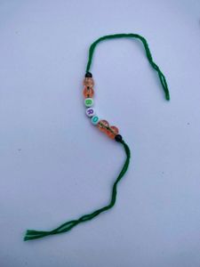 Green Tread Rakhi Combo