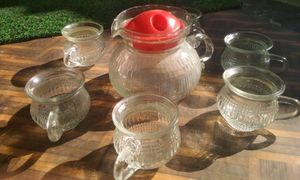 *Glass Tea Set With Ketile*