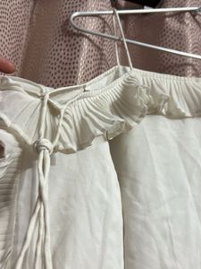 White Off-Shoulder Top