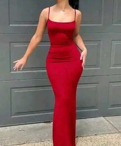 Beautiful Stretchable Red Dress..Soft Touch