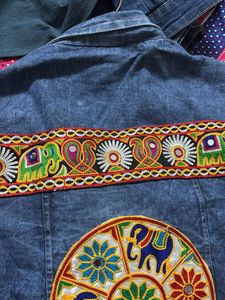 Embroidered Denim Jacket