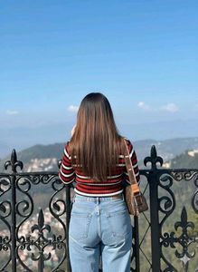 Striped Long Sleeve Top