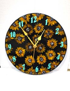 Original Sunflower Wall Clock