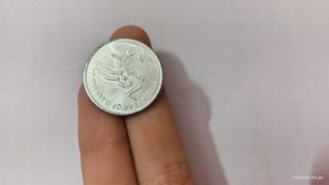Rare ₹5 Independence Coin