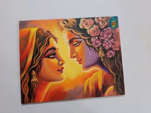 Radha Krishna Canvas Painting