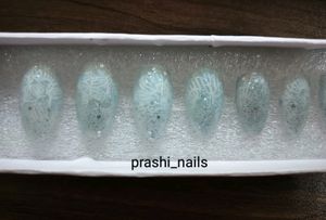 Dual Design Press On Nails Set (006)