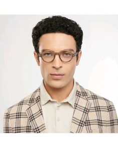 Grey Yellow Full Rim Round John Jacobs Rich Acetat