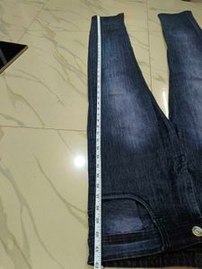 Dark Blue Denim Jeans