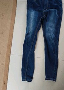 Dark Blue Denim Jeans
