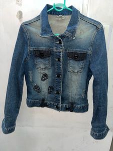 Woman Party Wear Denim Jacket!!!