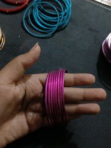 Dark Pink Bangles