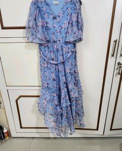 AND Floral Evenings Flowy  Midi