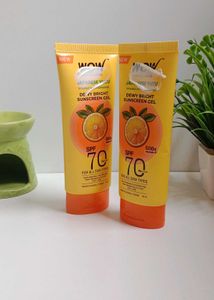 WOW Skin Science Dewy Bright Sunscreen Gel