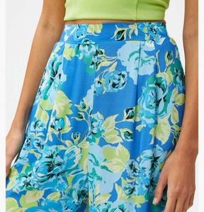 Floral Wide Leg Pants
