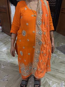 full work Co ord set with dupatta