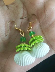 Cute Green Earrings