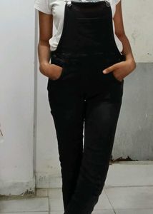 Charcoal Washed Jumpsuit