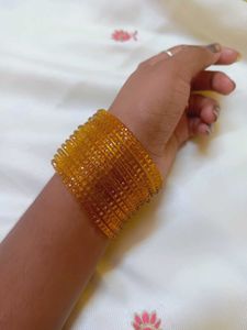 New trendy glass bangles