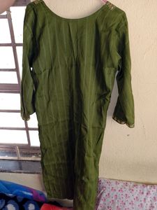 Olive Green Kurti