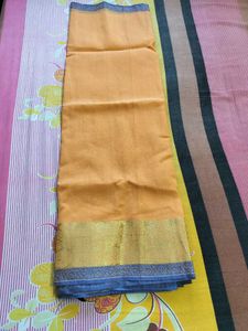 New Saree With Blouse piece