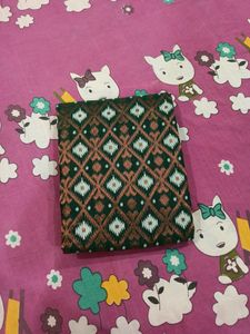 Brand New Jamdani Sari Copper zari Allover Work