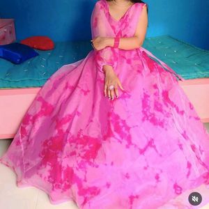 Organza Designer Lahanga