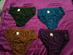 Titto Cotton Women Briefs - Pack Of 4