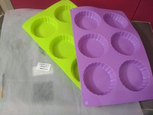 Silicone Cupcakes Mould 2 Nos New And Unused