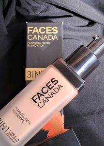 Faces Canada Flawless 3-in-1 Matte Foundation 30ML