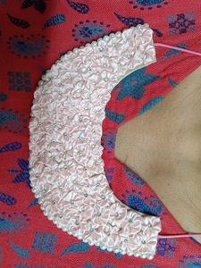 Handmade Diamond Floral Necklace For Any Occasion