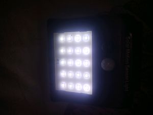 Solar Motion Sensor Light