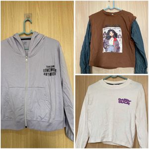 2 Tops & 1 Hoodie Bundle