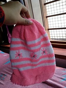 Woolen Cap For Girls