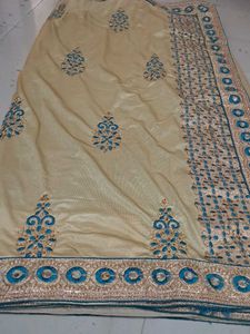 Elegant Embellished Saree