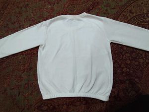 White Sweat Shirt For Women