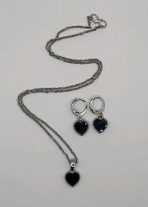 Heart Pendant Set